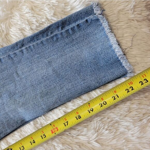 Seven7 cropped raw hem jeans sz 6 - Picture 10 of 10